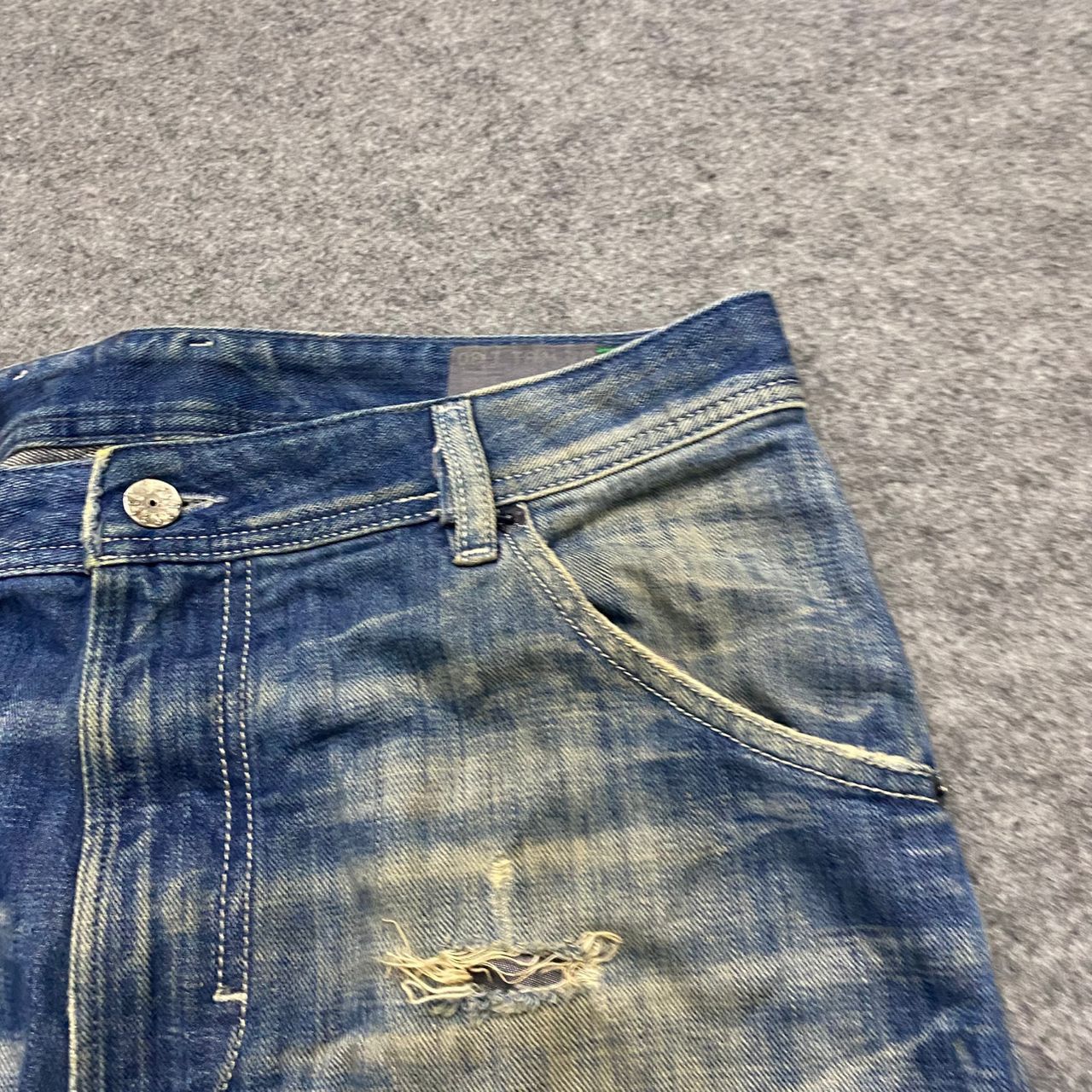 Diesel 💥Best Offer💥Vintage Diesel Industry Distressed Denim Size US 34 / EU 50 - 10 Thumbnail