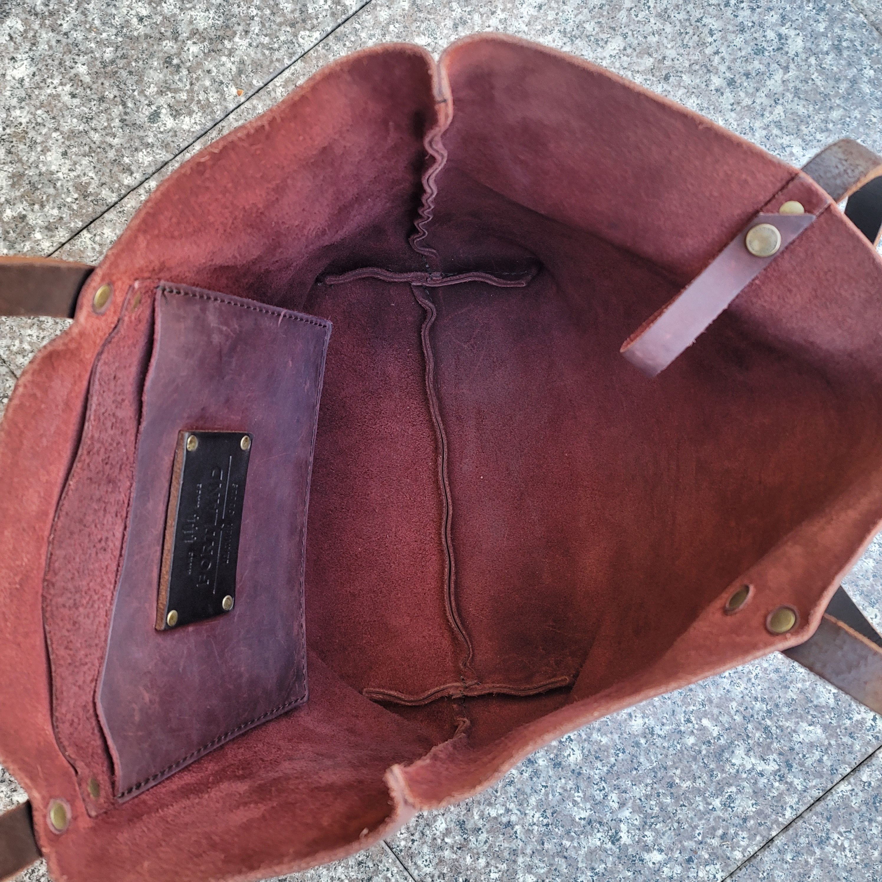 Portland Leather Portland leather goods classic tote Size ONE SIZE - 12 Thumbnail