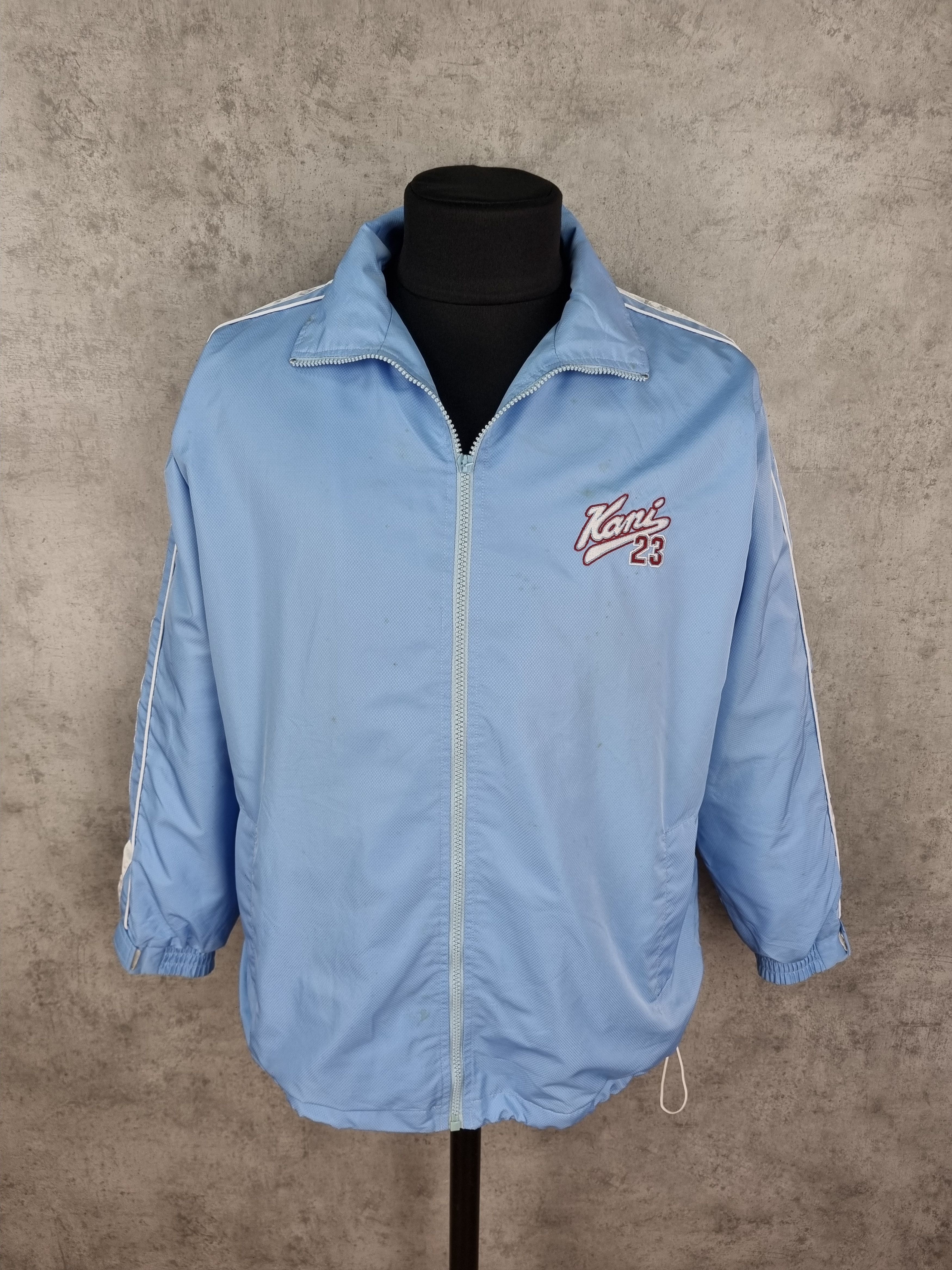 Karl Kani × Vintage Karl Kani Vintage Big Logo Side Tape Track top Size US L / EU 52-54 / 3 - 5 Thumbnail