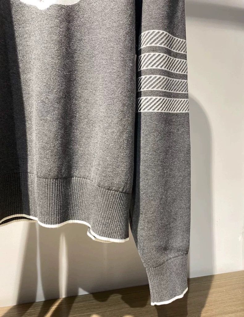 Thom Browne Thom Browne Ship anchor knit sweater Size US L / EU 52-54 / 3 - 4 Thumbnail