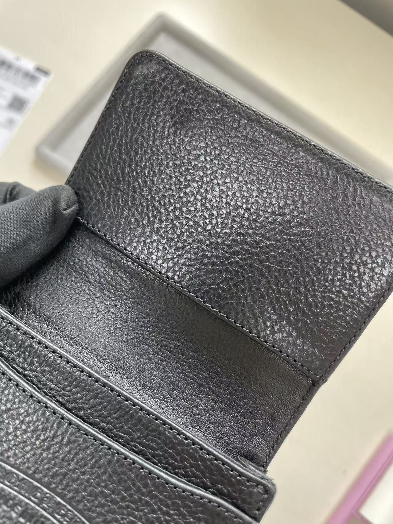 Chrome Hearts Chrome Hearts Black Silver Scroll Folded Cardholder Size ONE SIZE - 7 Thumbnail