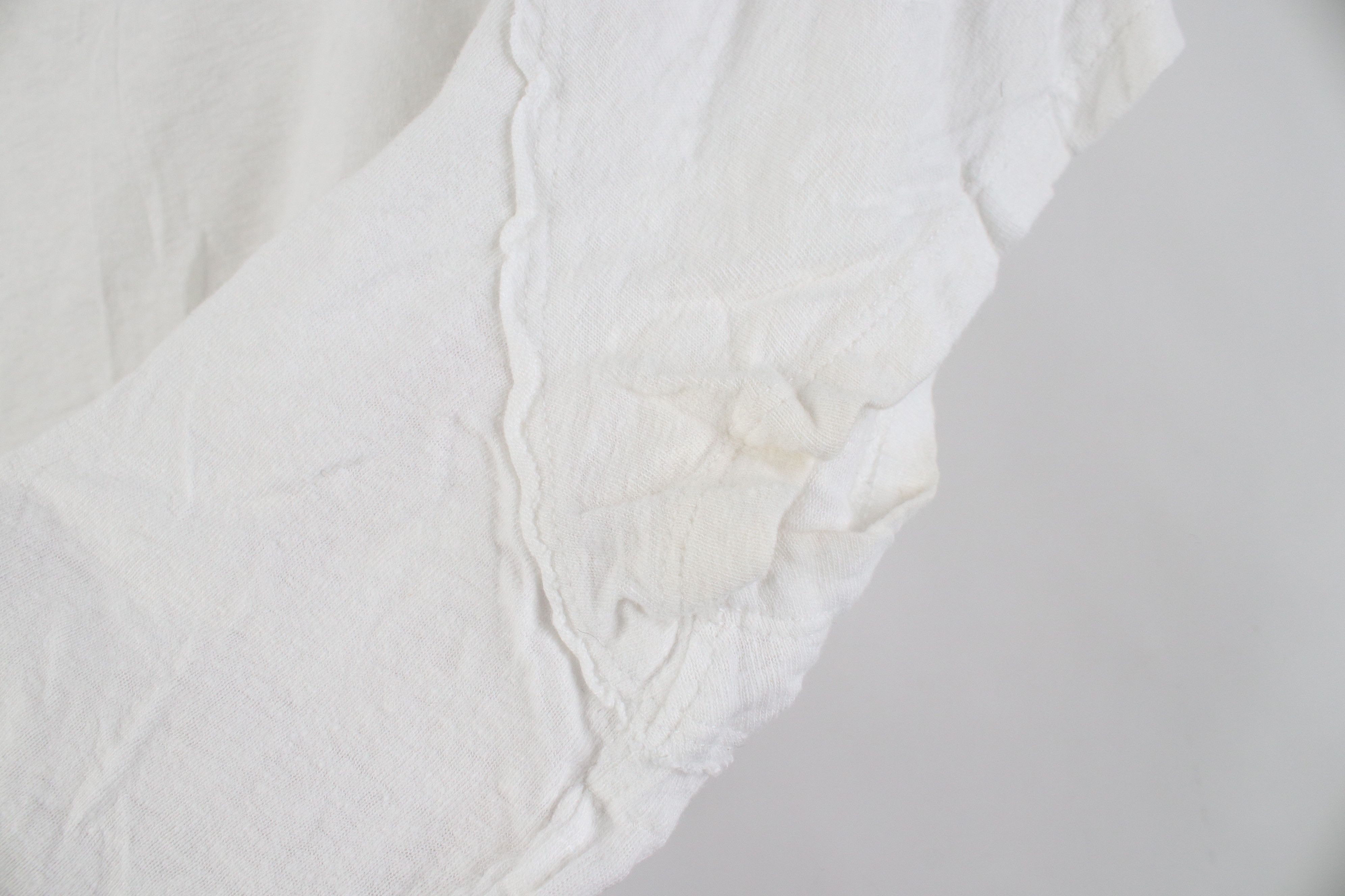 Free People Free People Sheer Babydoll Linen Blend Boxy Fit T-Shirt Size XS / US 0-2 / IT 36-38 - 8 Thumbnail