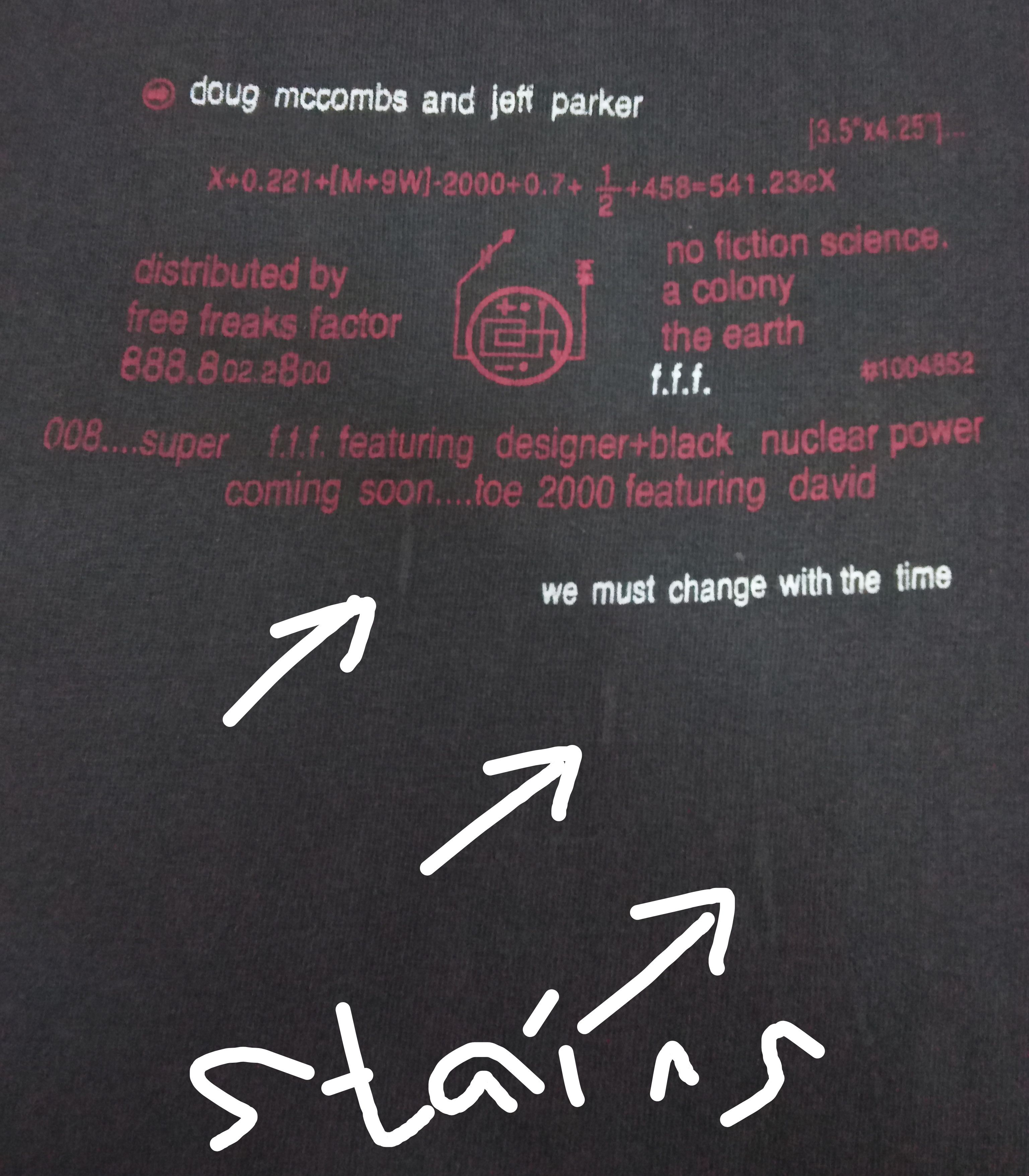 Band Tees Doug McCombs and Jeff Parker Extremely Rare Design T Shirt Size US L / EU 52-54 / 3 - 9 Thumbnail