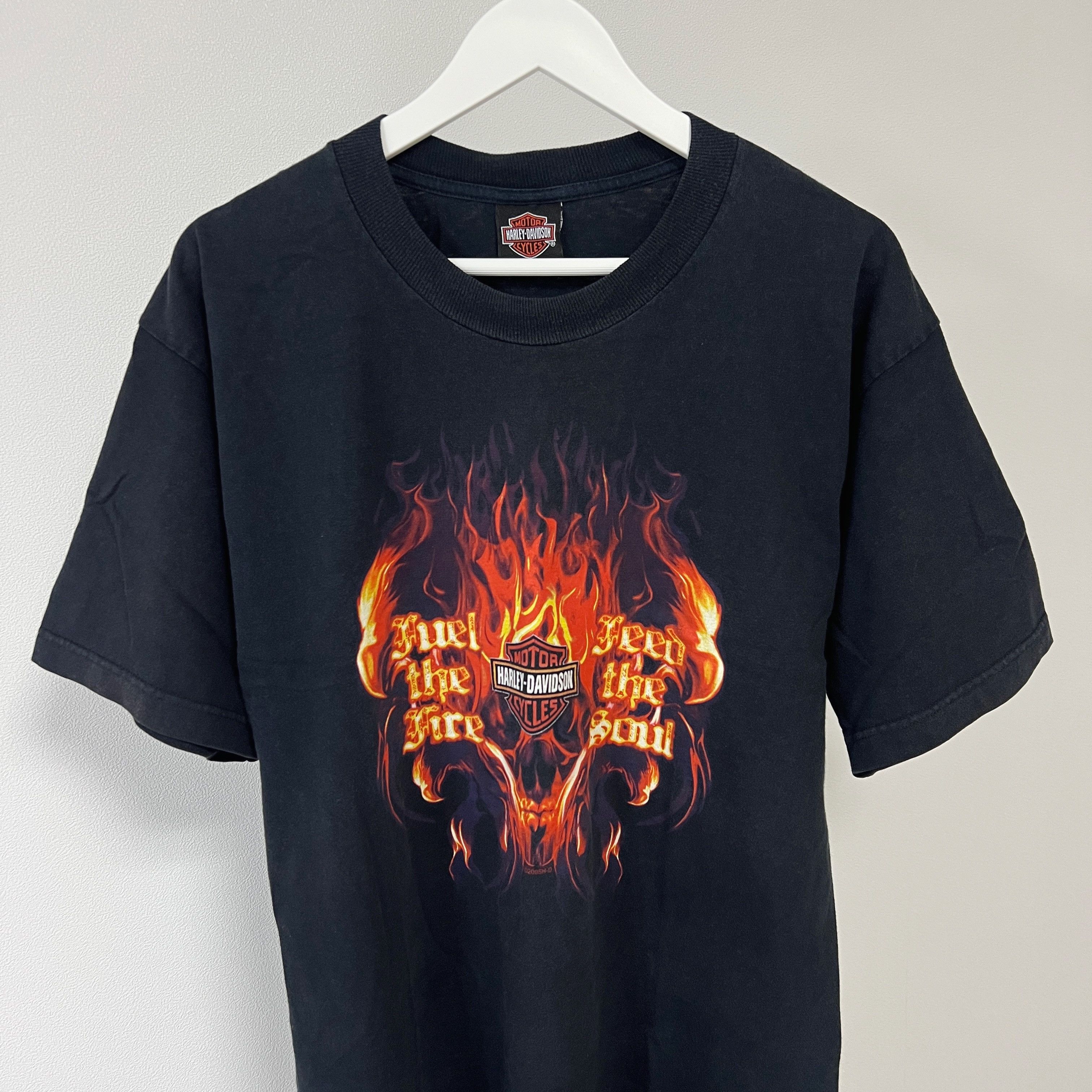 Harley Davidson Harley Davidson Fuel the Fire Feed the Soul T-Shirt Size US L / EU 52-54 / 3 - 3 Thumbnail
