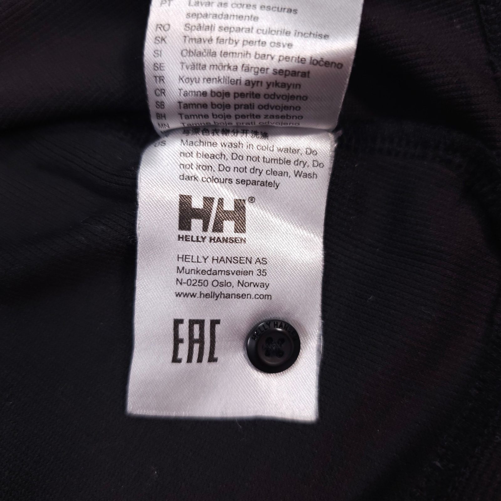 Helly Hansen Helly Hansen Crew Technical Polo Shirt Black Sz Small Size S / US 4 / IT 40 - 8 Thumbnail