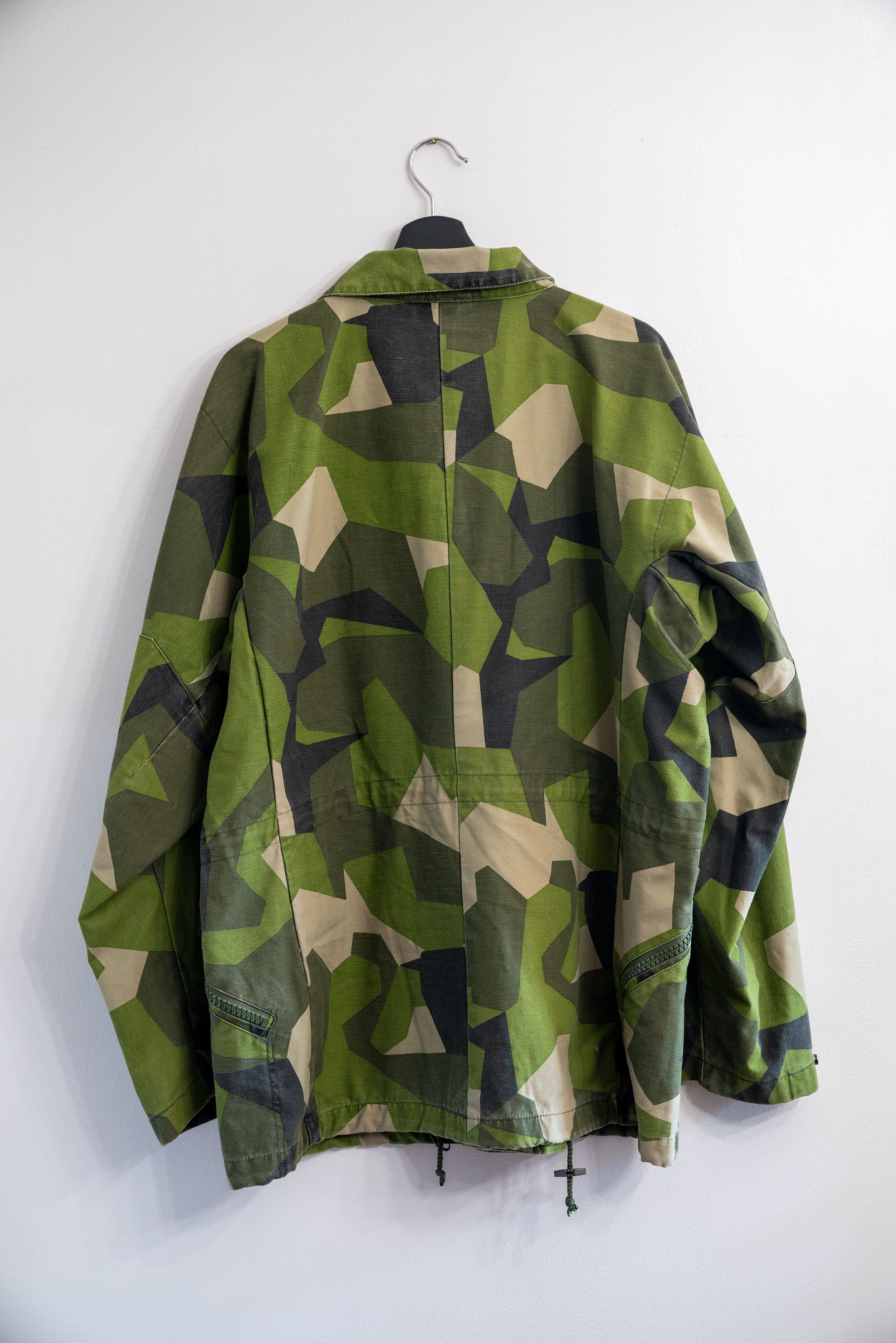 Vintage Rare Vintage Swedish M90 Splinter Army Jacket Size US L / EU 52-54 / 3 - 3 Thumbnail