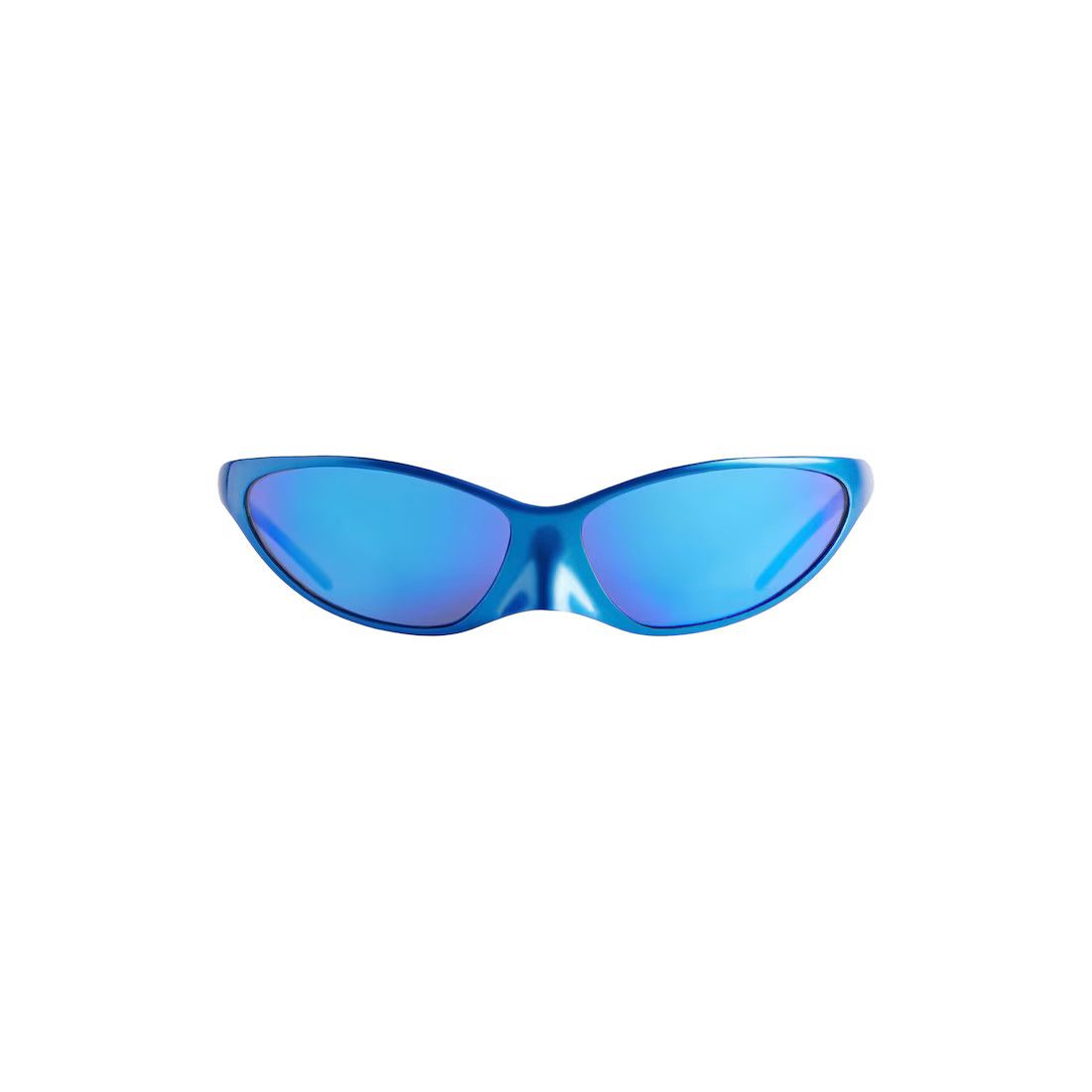 Balenciaga o1mt1gz0525 Size: OS / 4G Cat Sunglasses in Blue Size ONE SIZE - 1 Thumbnail
