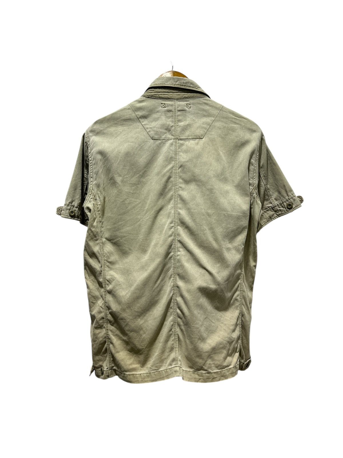 Avirex Avirex Zipper Shirt Single pocket Design Military Fashion Size US M / EU 48-50 / 2 - 2 Thumbnail