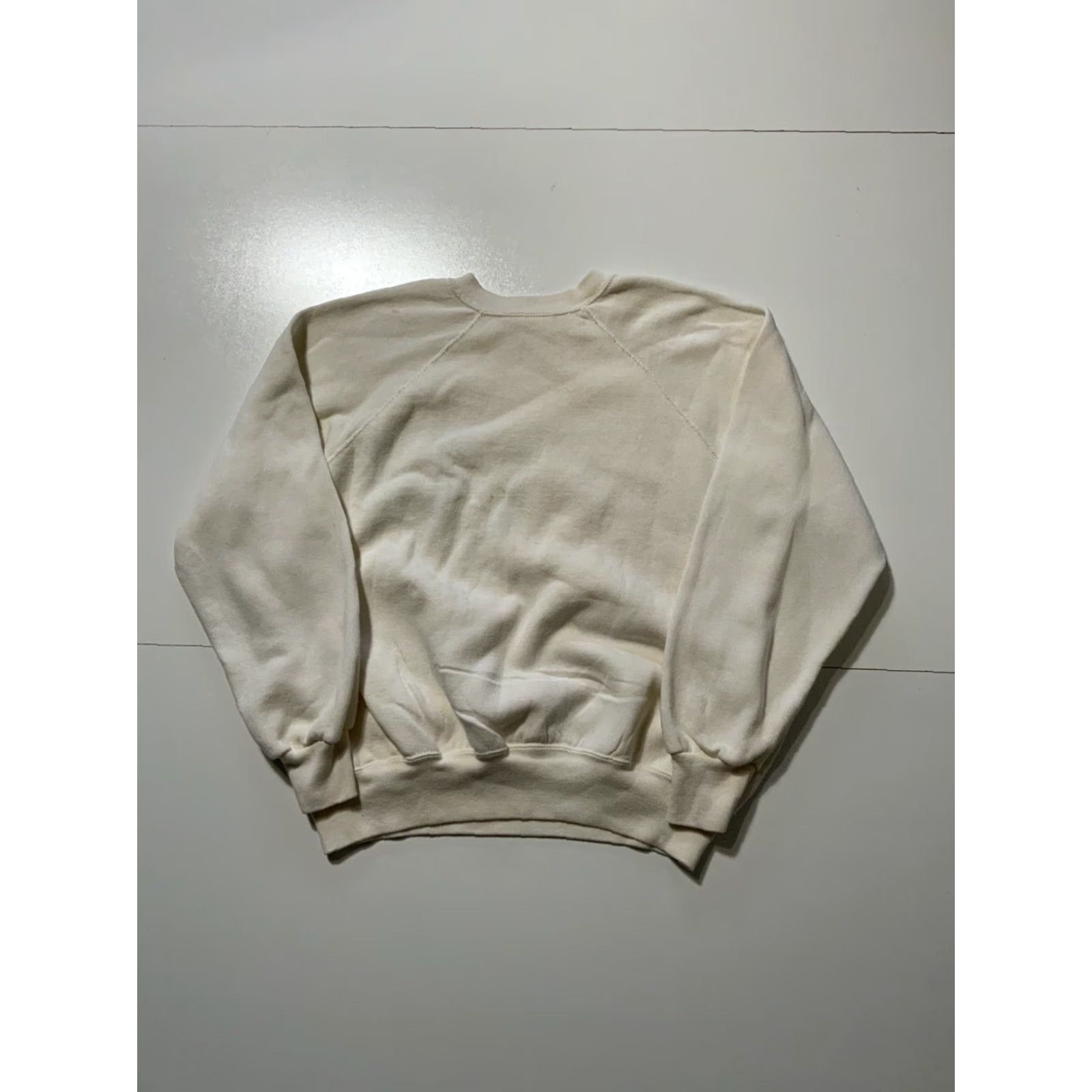 Vintage VINTAGE Bassett Walker San Diego Wild Animal Park Fleece Crewneck Sweatshirt XL White Men Sweatshirt 80s Pullover Size US XL / EU 56 / 4 - 2 Thumbnail