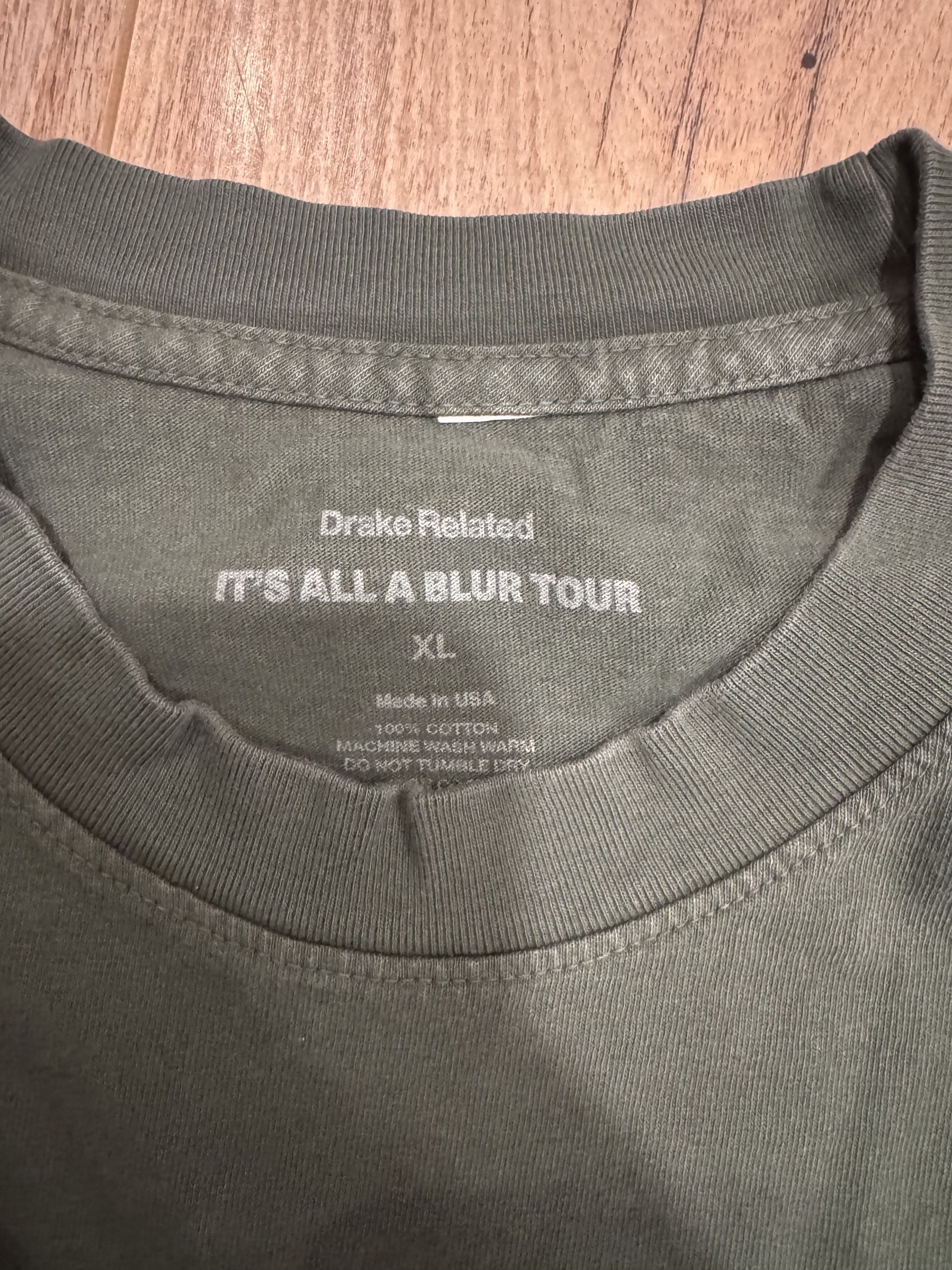 Drake Drake It’s All A Blur Tour t-shirt Size US XL / EU 56 / 4 - 2 Thumbnail