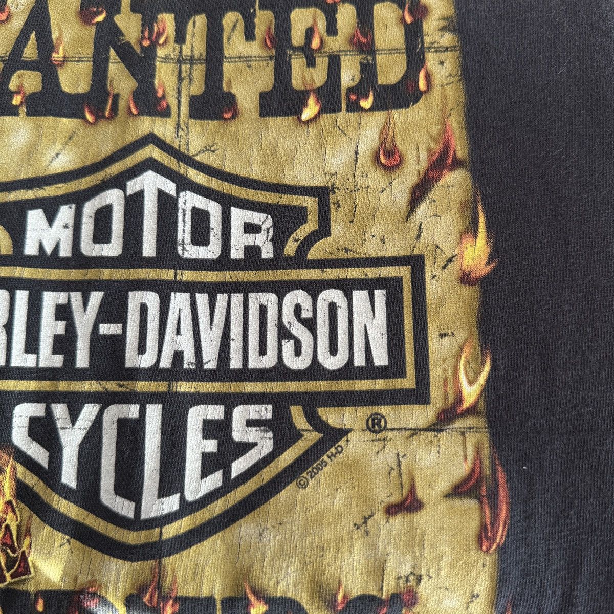 Harley Davidson Harley Davidson “Wanted” Tee - St. Paul MN Size US XL / EU 56 / 4 - 6 Thumbnail