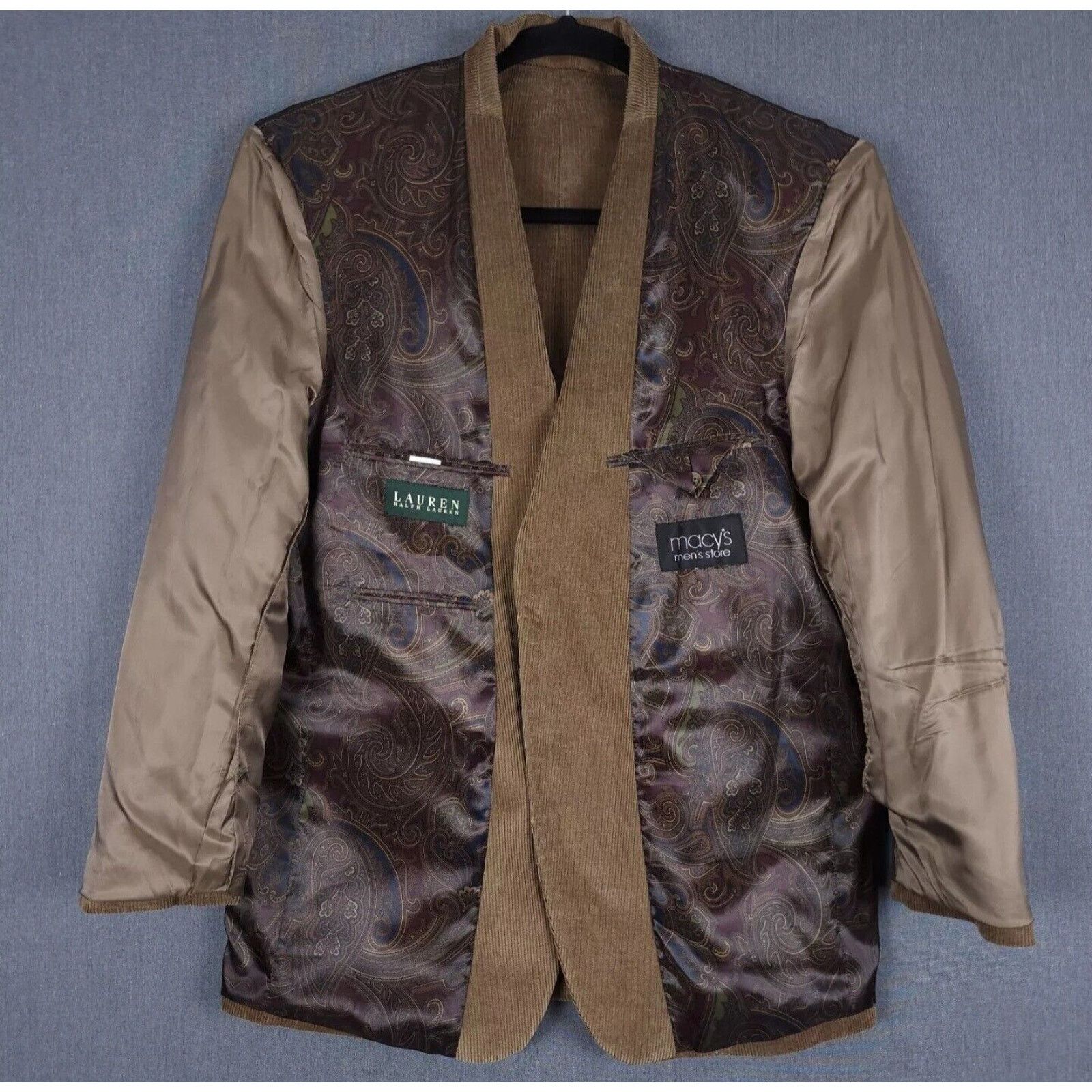 Lauren Ralph Lauren Lauren Ralph Lauren Corduroy Blazer 40S Sports Elbow Patch Size US XXS / EU 40 - 9 Thumbnail