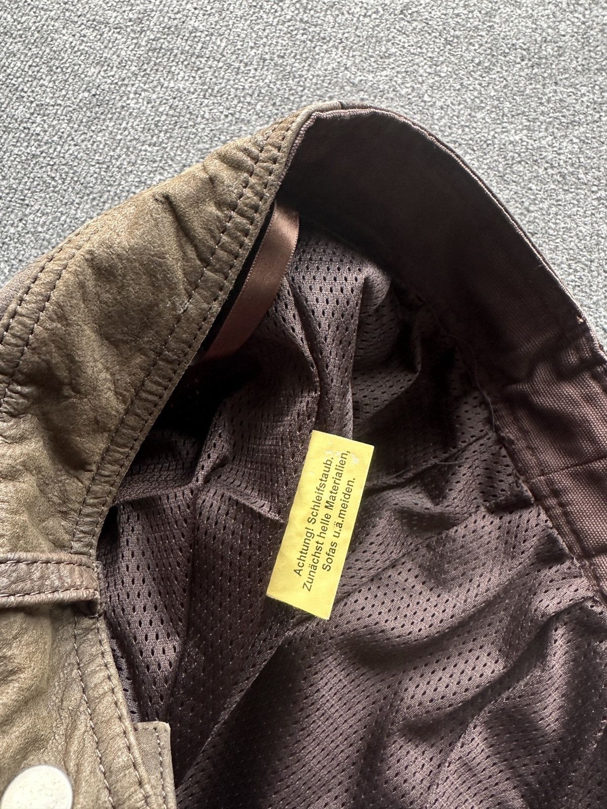 Other 🚨GRAIL MEN LEATHER PANTS Y2K WESTERN MOTORCYCLE Size US 29 - 15 Thumbnail