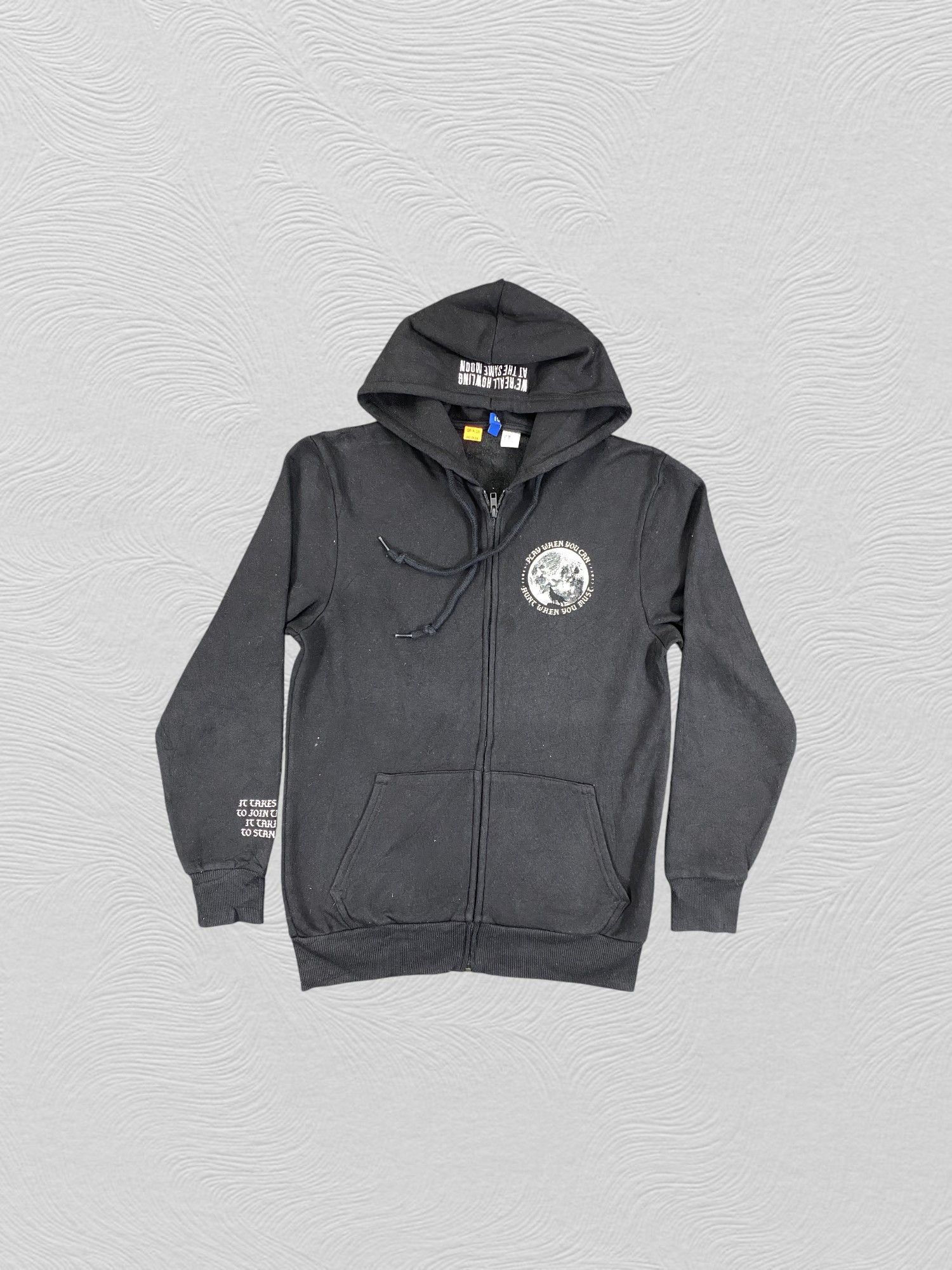 Divided Humor x Divided H&M Zipper Hoodie Size US S / EU 44-46 / 1 - 1 Thumbnail