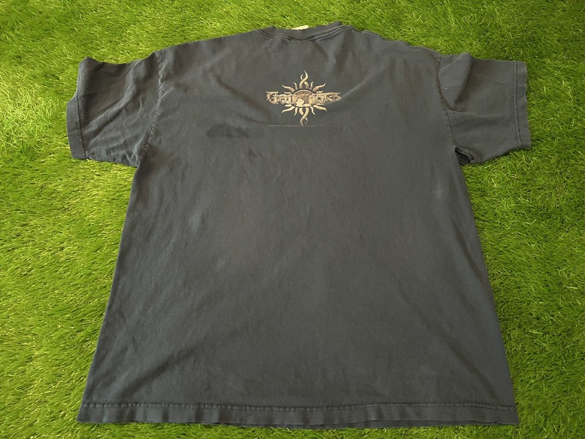 Band Tees Godsmack 2000 Tour Shirt Blue Giant Brand METAL 90's Vintage Size US XL / EU 56 / 4 - 7 Thumbnail