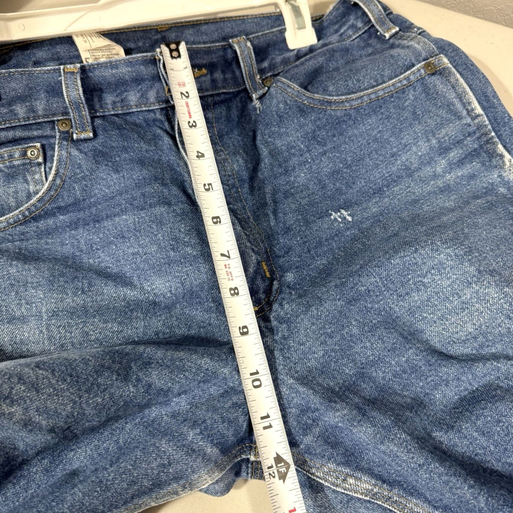 Carhartt Carhartt Jeans Men's 34x36 Blue Denim B234 Relaxed Fit Workwear Grunge Jeans Regular 34 Blue 5-Pocket Denim Carhartt B17 Straight Mens Size US 34 / EU 50 - 4 Thumbnail