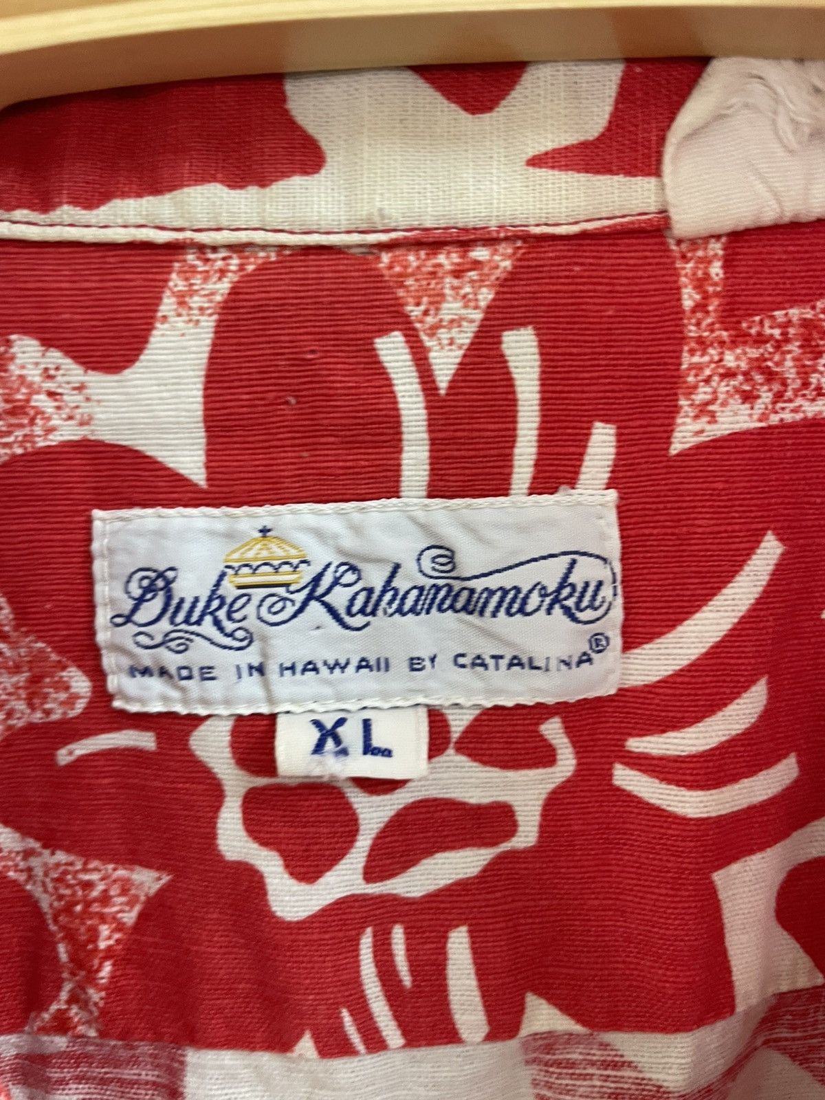 Duke Kahanamoku Vintage 60s Hawaiian shirt Size US XL / EU 56 / 4 - 5 Thumbnail
