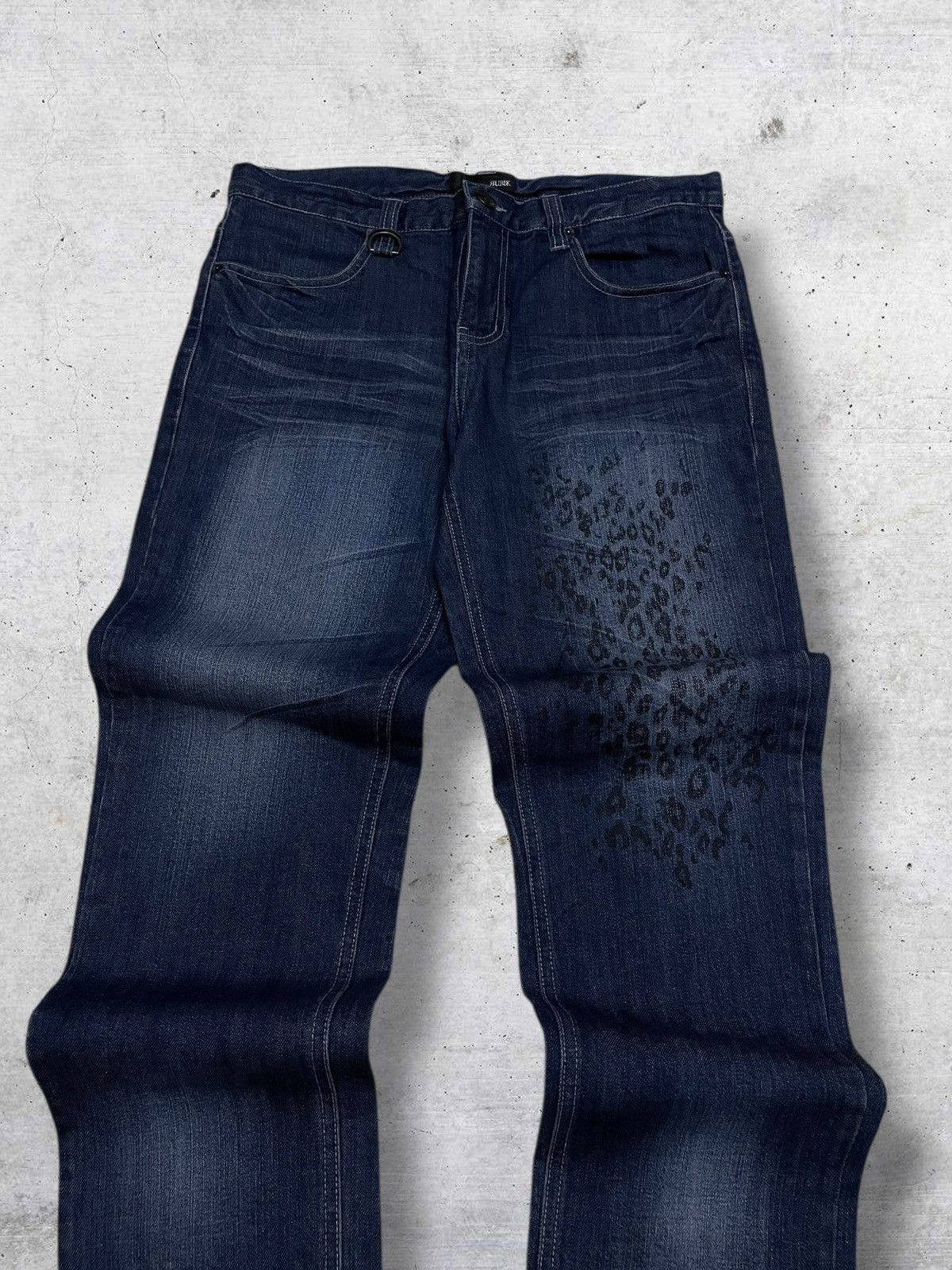 Japanese Brand VINTAGE RUBIK JAPAN CRAFTED ARCHIVE LEOPARD PUNK OG DENIM Size US 32 / EU 48 - 4 Thumbnail