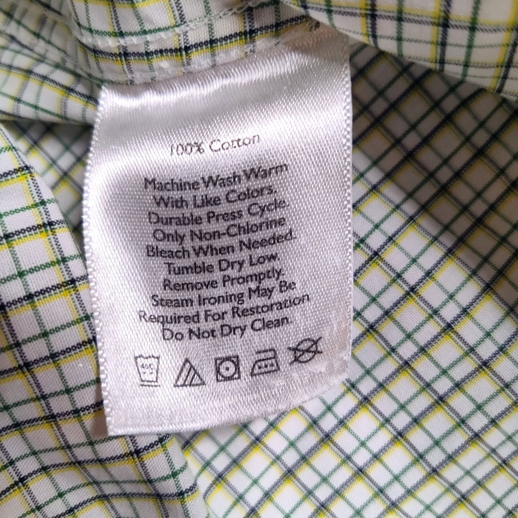 Eddie Bauer VINTAGE Eddie Bauer Shirt Men Big & Tall XLT Wrinkled Free Relaxed Fit Green Check Short Sleeve Button-Up Shirt Size US XL / EU 56 / 4 - 6 Thumbnail