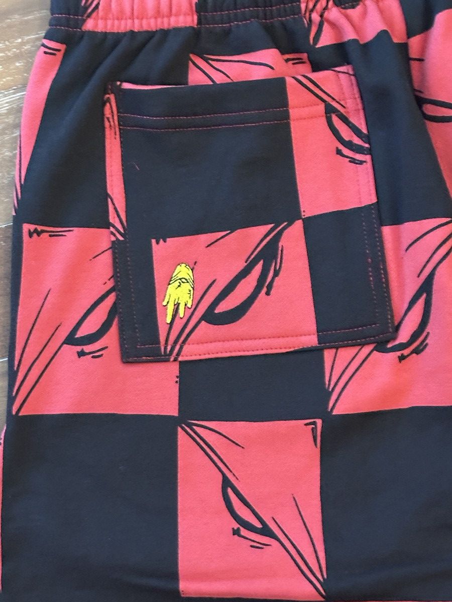 Matty Boy Matty Boy Black & Red 99 Eyes Anti Promo Sweatpants Size US 34 / EU 50 - 6 Thumbnail