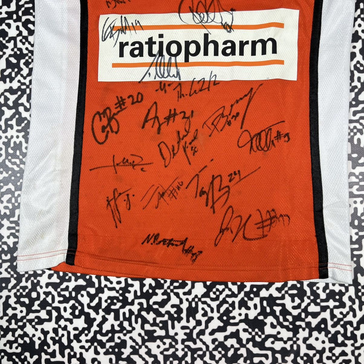 K1X Ratiopharm Ulm Per Gunther Signed Team Basketball Jersey Size US XS / EU 42 / 0 - 5 Thumbnail