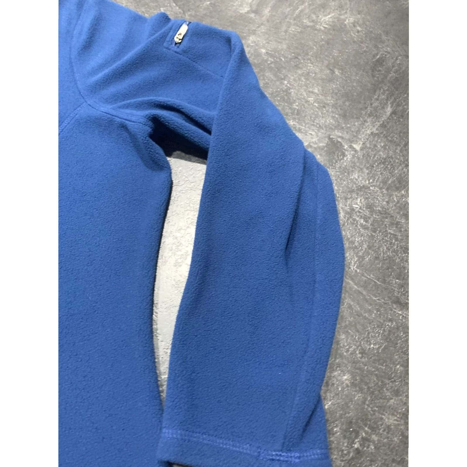 Vintage L.L. Bean Fleece Jacket Mens XL Blue Zip Mock Neck Pockets Classic Walking Size US XL / EU 56 / 4 - 2 Thumbnail