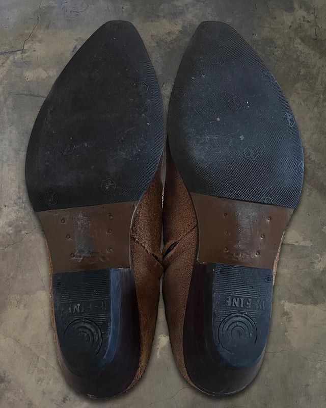 Saint Laurent Paris SAINT LAURENT SS2015 SANTIAG SUEDE BOOTS Size US 8 / EU 41 - 6 Thumbnail