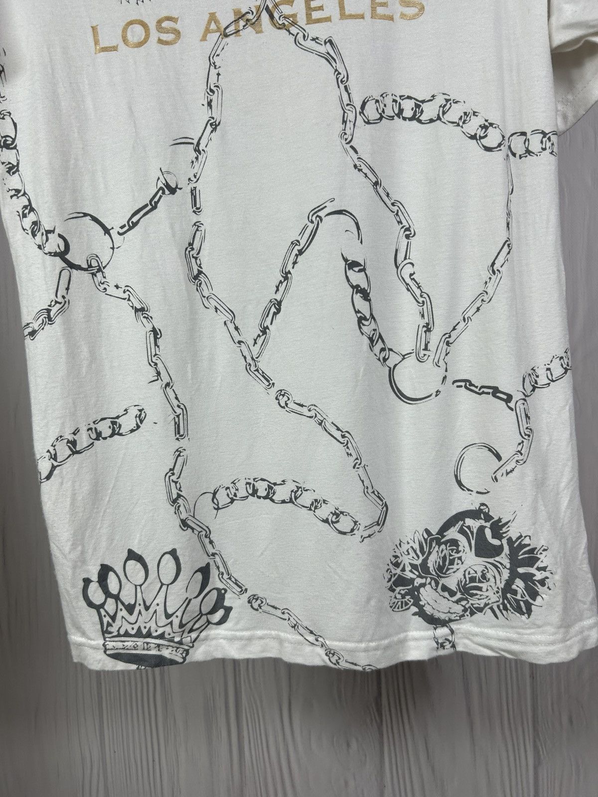 Christian Audigier Christian Audigier Ed Hardy Tiger Tattoo White T-shirt Sz S Size US S / EU 44-46 / 1 - 11 Thumbnail
