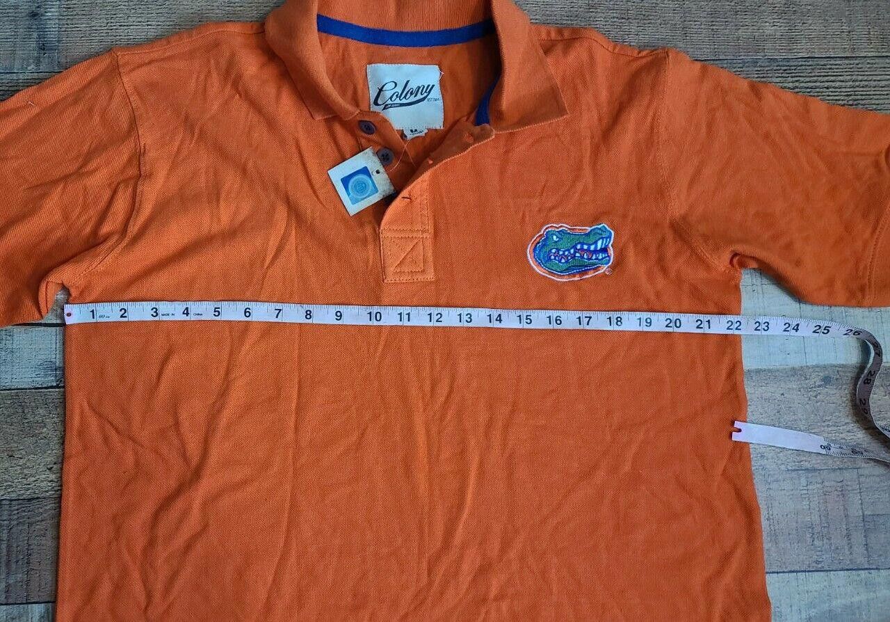Designer Florida Gators Shirt Medium NWT Collared Colony Dry Goods Size ONE SIZE - 4 Thumbnail