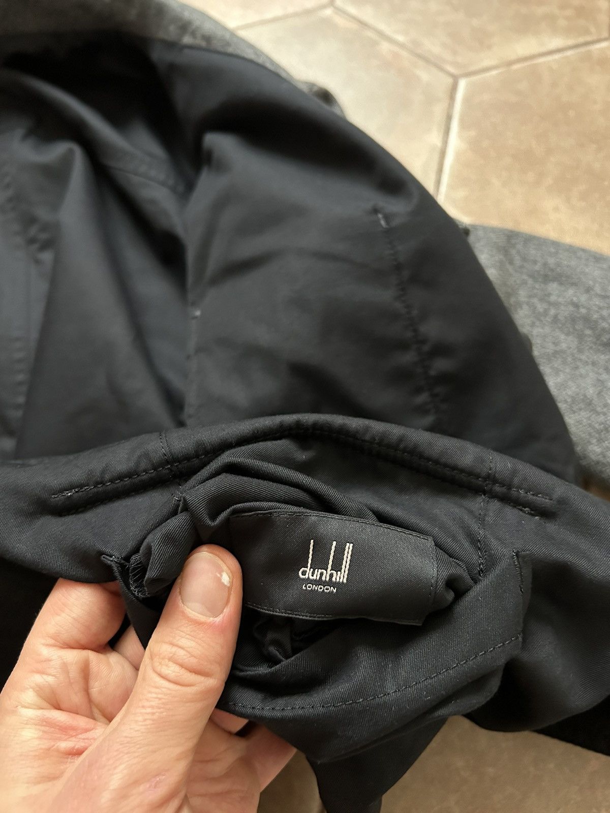 Alfred Dunhill × Designer DUNHILL Cashmere Silk WOOL Made In Japan Blazer Jacket Size US L / EU 52-54 / 3 - 7 Thumbnail