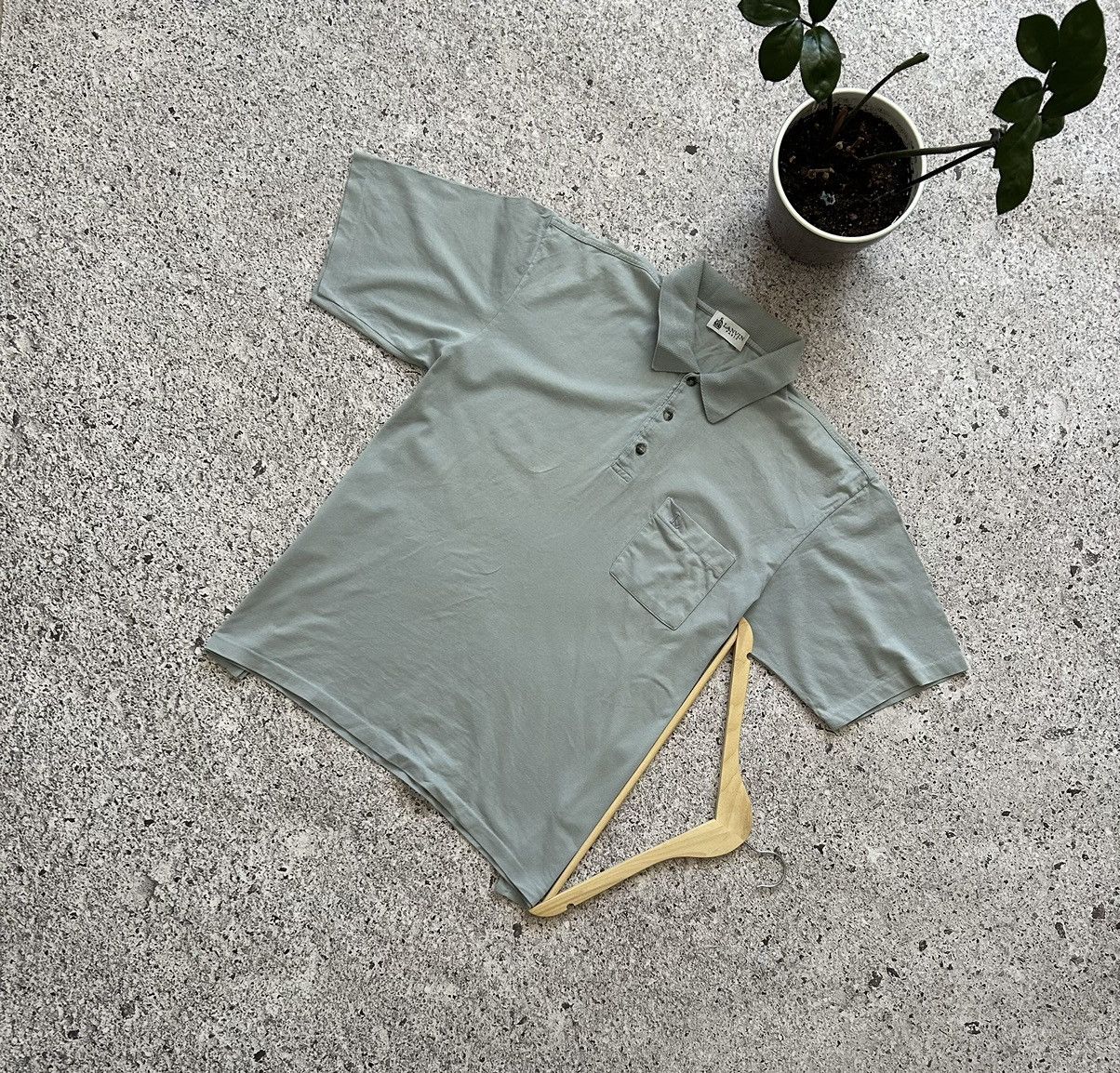Designer × Lanvin Rare Luxury Lanvin Paris Retro Polo T-Shirt Size US XL / EU 56 / 4 - 1 Thumbnail
