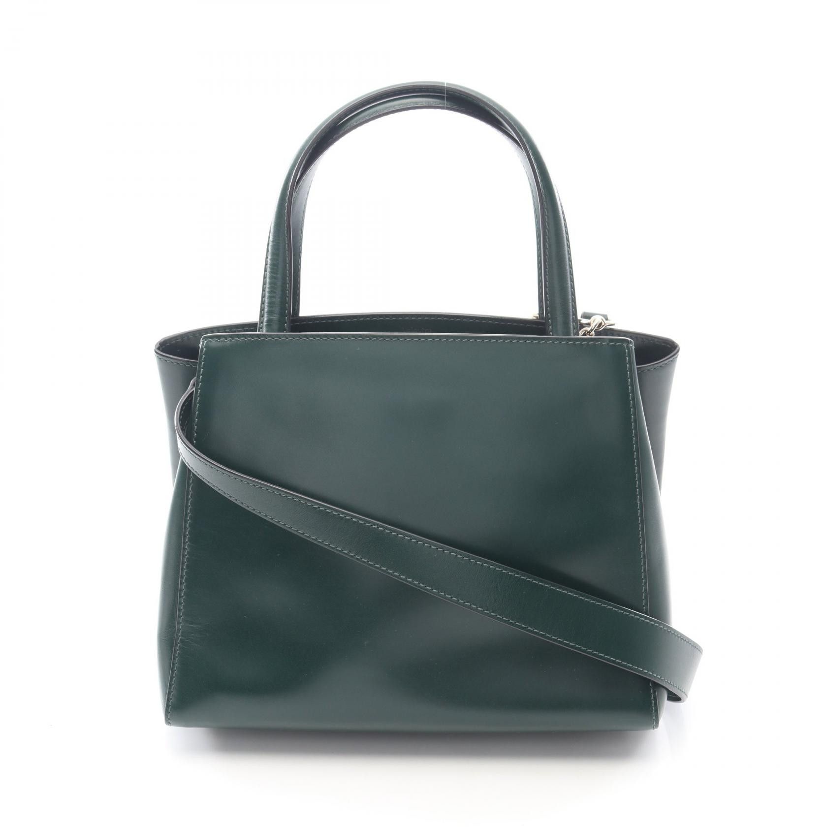 Valextra Valextra Valextra Triennale Leather 2way Handbag Leather Handbag DUTY FREE for USA Size ONE SIZE - 1 Thumbnail