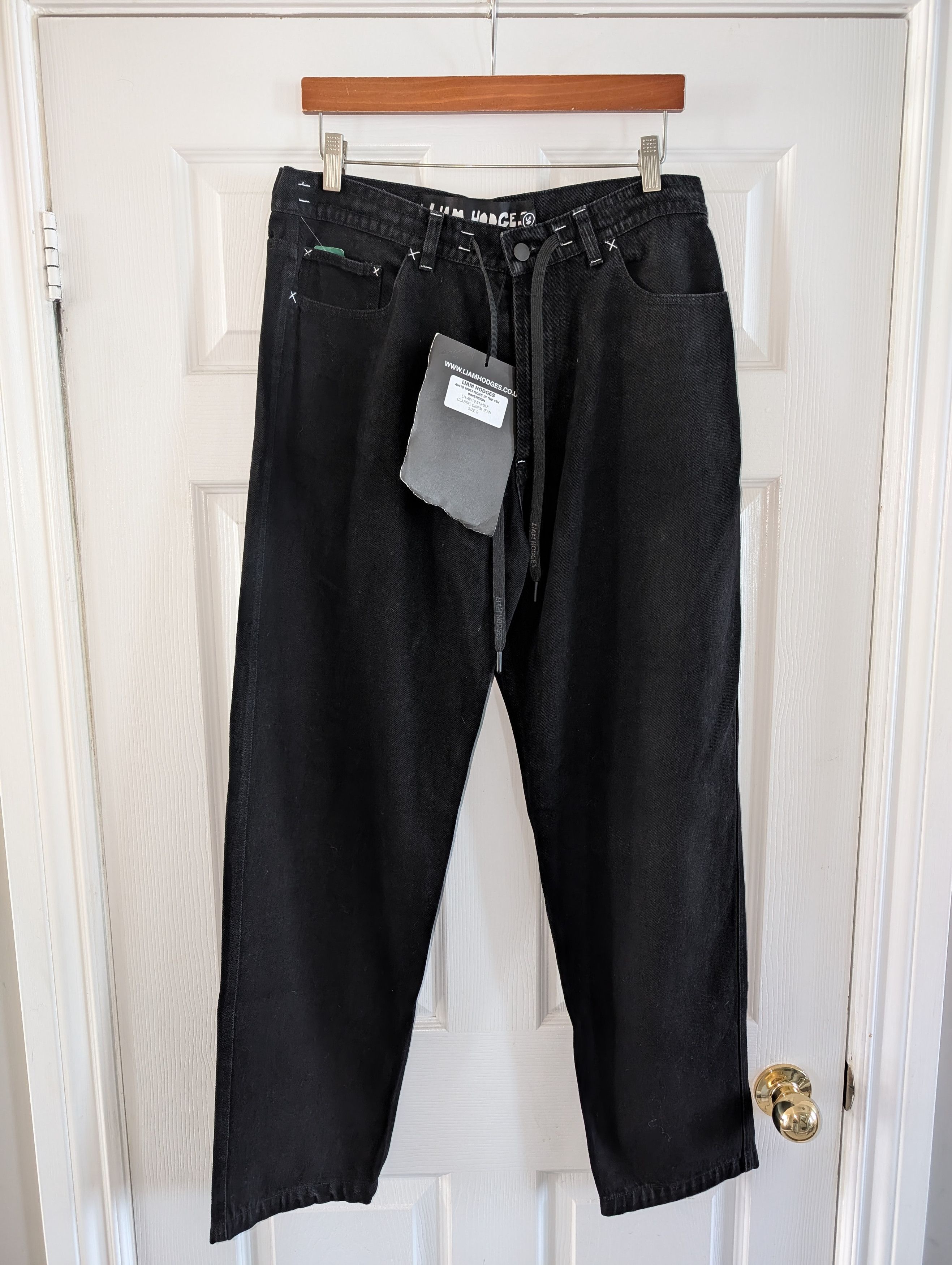 Liam Hodges LIAM HODGES MUTATIONS IN THE 4TH DIMENSION DENIM JEANS Size US 30 / EU 46 - 1 Thumbnail