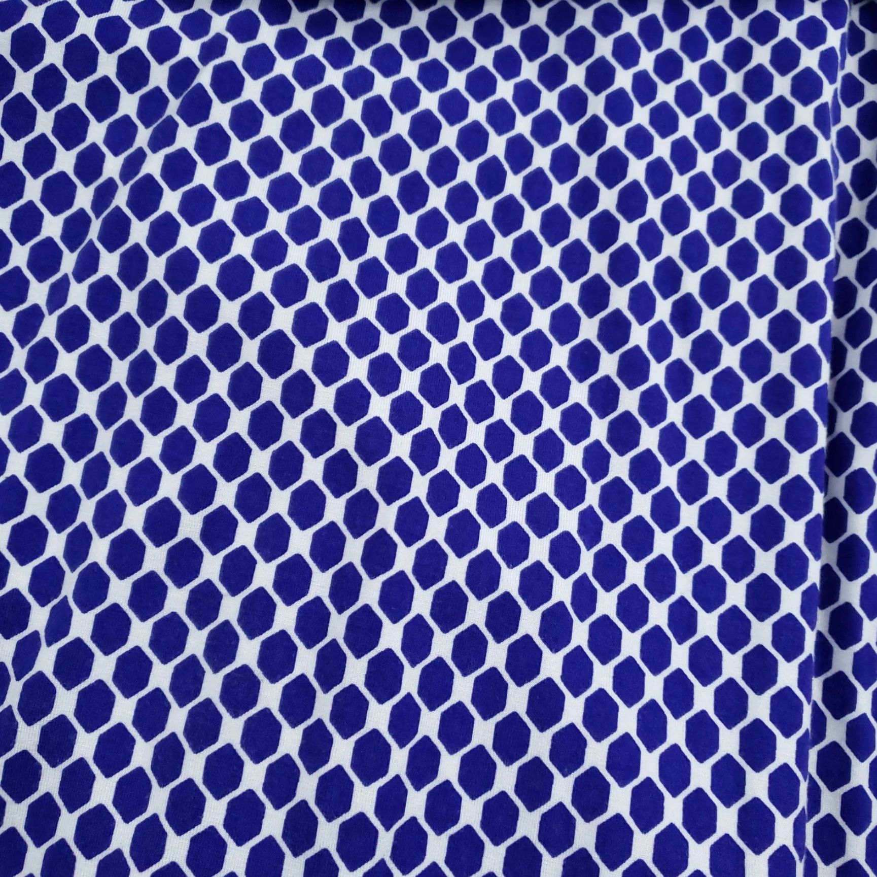 Diane von Furstenberg Diane von Furstenberg Dress Womens 6 Blue Geometric Wrap Midi 3/4 Sleeve V-Neck Belted Tie Size M / US 6-8 / IT 42-44 - 8 Thumbnail