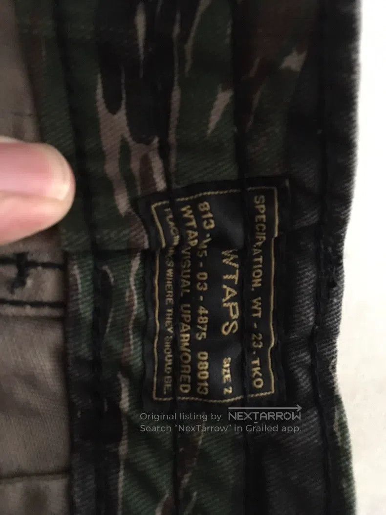 Wtaps Wtaps size 2 Tiger print 7/7 shorts military pants Size US 40 / EU 56 - 4 Thumbnail