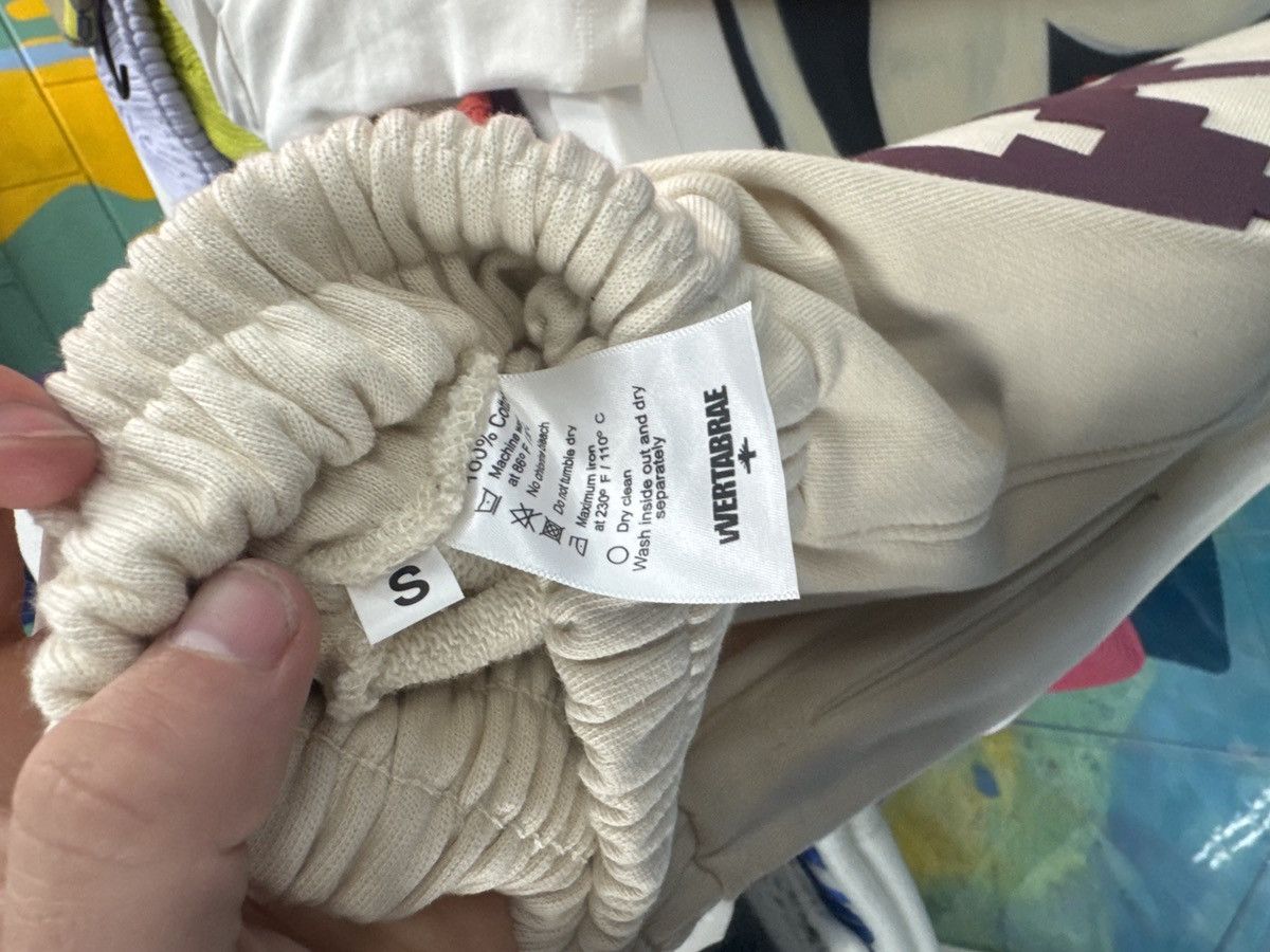Vertabrae Vertabrae Sweatpants Cream/Burgundy Size US 32 / EU 48 - 3 Thumbnail