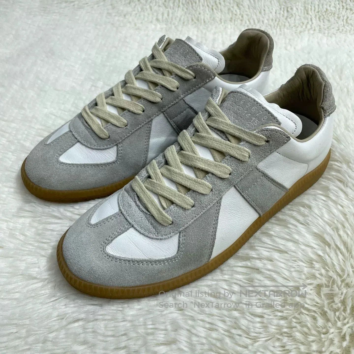 Maison Margiela Maison Margiela Replica Calfskin Women's Trainers. Size US 6 / IT 36 - 1 Thumbnail