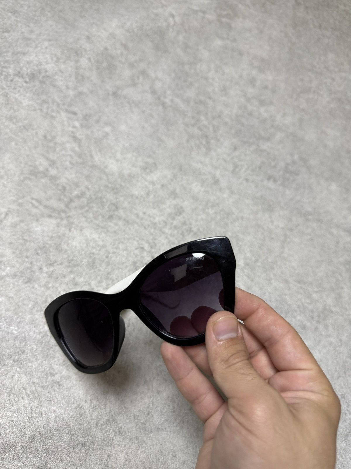 Miu Miu Vintage Miu Miu Bayonetta Glasses y2k Big Glasses Rare Size ONE SIZE - 8 Thumbnail