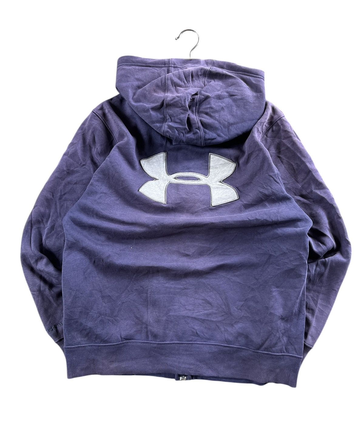 Designer × Under Armour 🔥Under Armour Storm Coldgear Big Logo Zipper Hoodie Size US XL / EU 56 / 4 - 1 Thumbnail