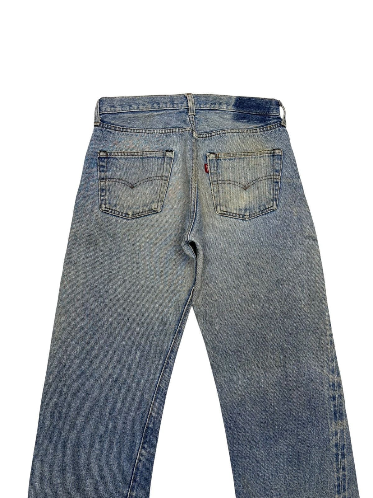 Kapital Vintage Levis 501 Selvedge release hem Distressed Denim Jean Size US 31 - 8 Thumbnail
