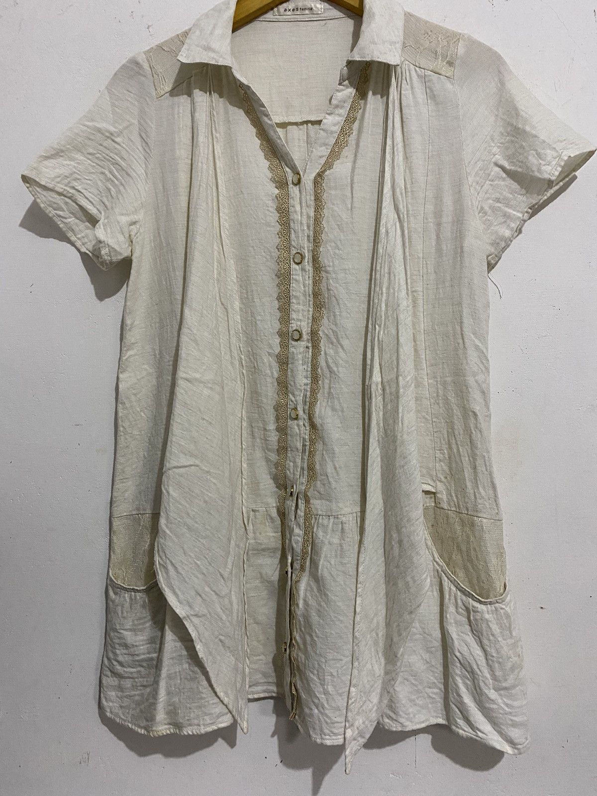 Japanese Brand 💸BINDINGOFFER💸Axesfemme japanese gothic styled shirt Size US M / EU 48-50 / 2 - 3 Thumbnail