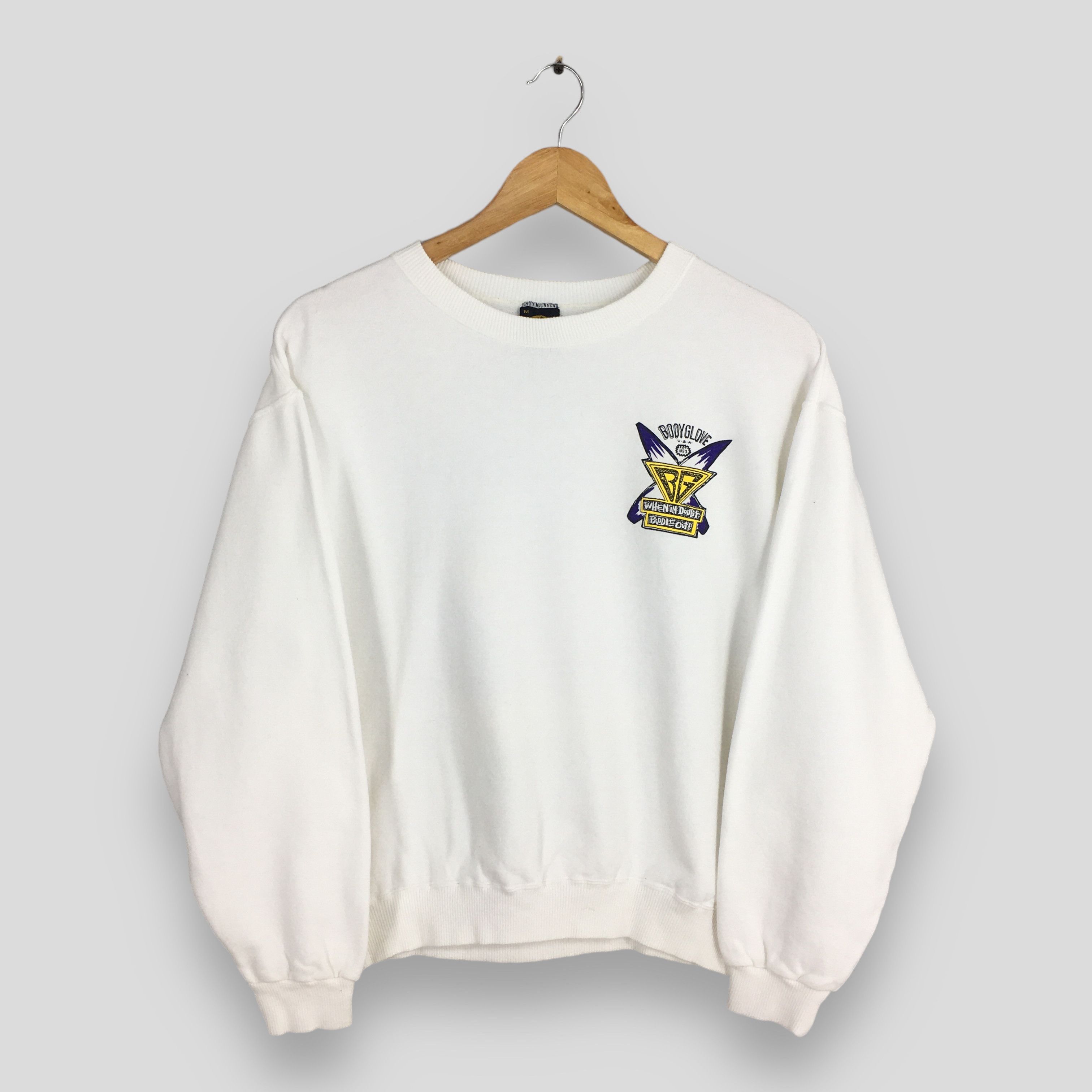 Body Glove × Vintage Vintage 90s Body Glove Surfing Sweatshirt Medium Size US M / EU 48-50 / 2 - 1 Thumbnail