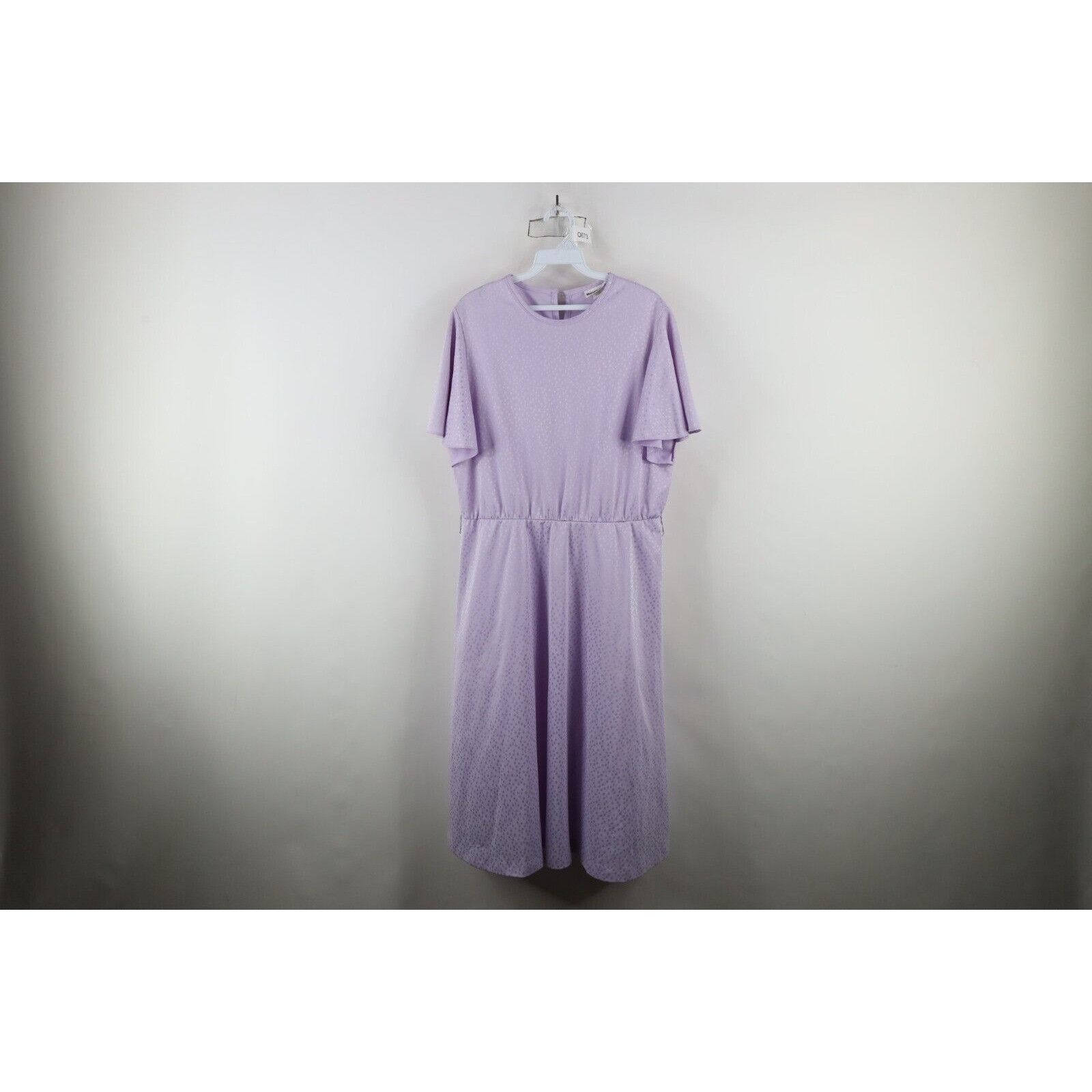 Vintage Vintage 90s Babydoll Fairy Polkadot Fairy Sleeve Knit Dress Size L / US 10 / IT 46 - 1 Thumbnail