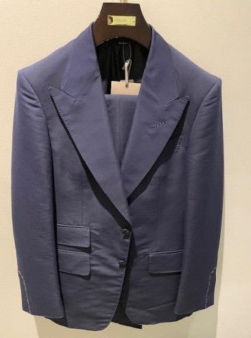 Tom Ford o1w1db10125 2LSP01 Shelton Suit in Dark Blue Size US S / EU 44-46 / 1 - 1 Thumbnail