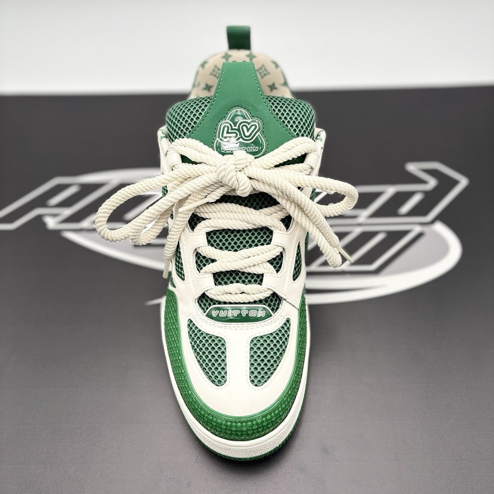 Louis Vuitton Louis Vuitton Skate ' Green, White ' | GREAT CONDITION! Size US 10.5 / EU 43-44 - 5 Thumbnail