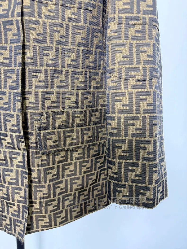 Fendi Fendi Stand collar waistcoat Size 4XL / US 24-26 - 6 Thumbnail
