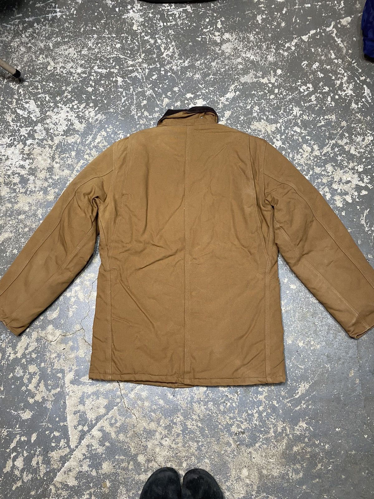 Carhartt × Vintage Vintage Carhartt Tan QuiltField Arctic Jacket CQ196 80s New Size US M / EU 48-50 / 2 - 12 Thumbnail