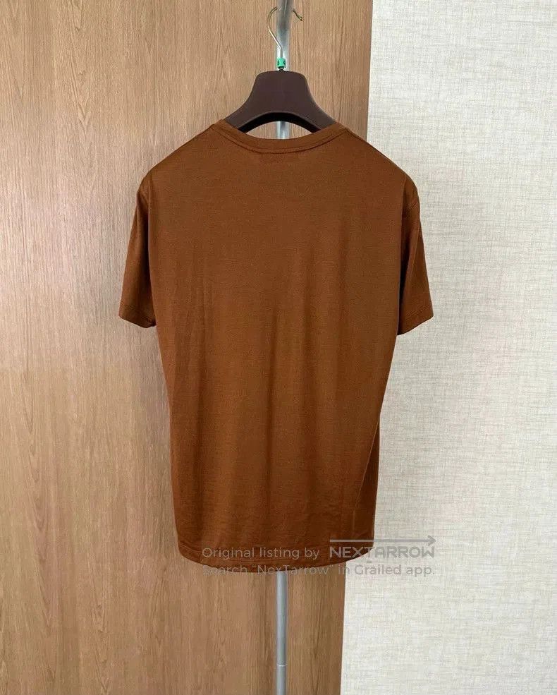 Loro Piana Loro Piana Crew Neck Short Sleeve T-shirt. Size US L / EU 52-54 / 3 - 5 Thumbnail