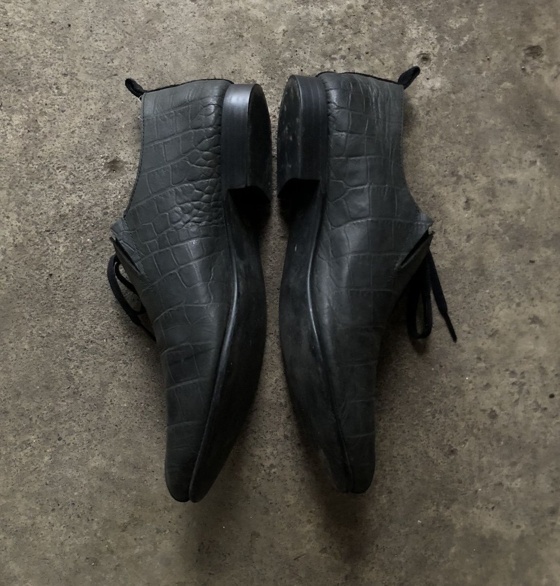 Comme des Garcons FW11 Comme Des Garcons Hybrid Suede Leather Laced Slip on Size US 8 / IT 38 - 6 Thumbnail