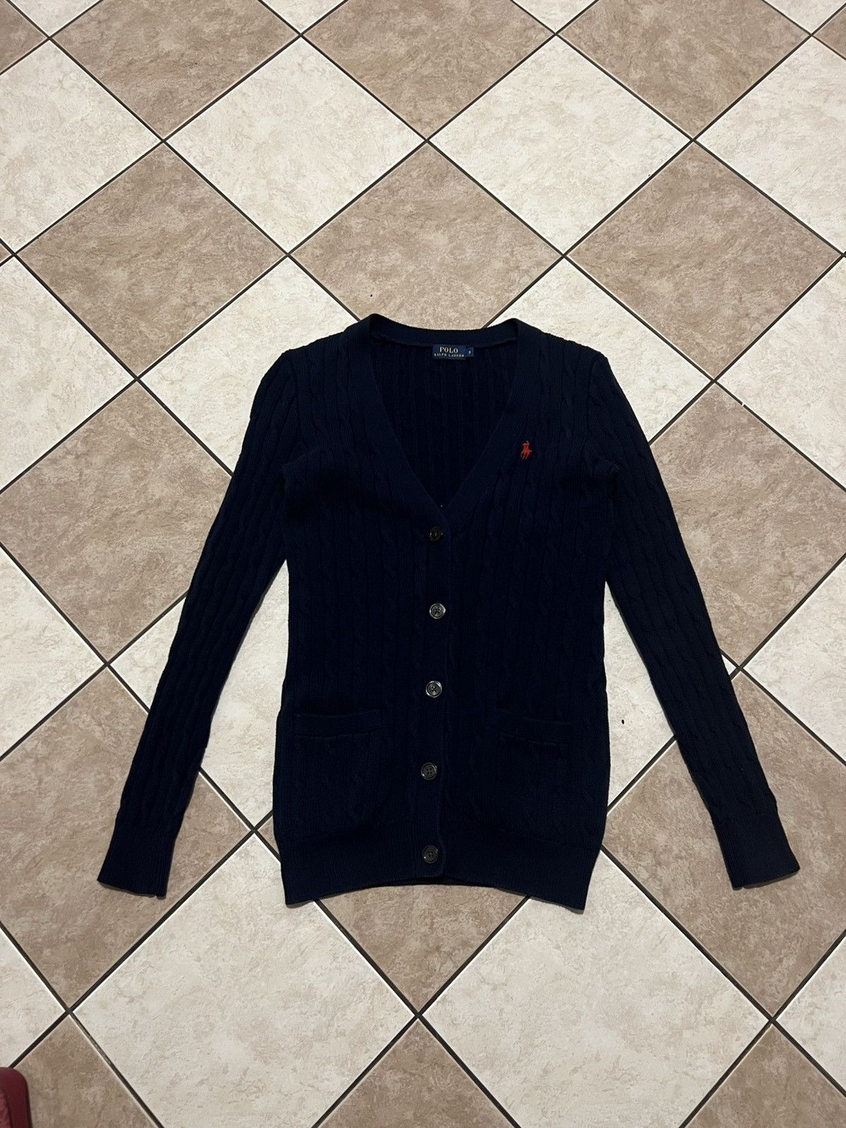 Polo Ralph Lauren Polo Ralph Lauren Kardigan Size S / US 4 / IT 40 - 1 Thumbnail